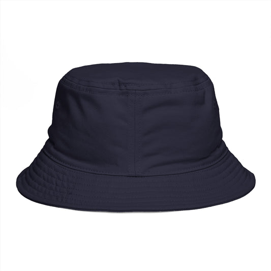 Sun Face Embroidered Bucket Hat — Vintage Celestial Summer Hat