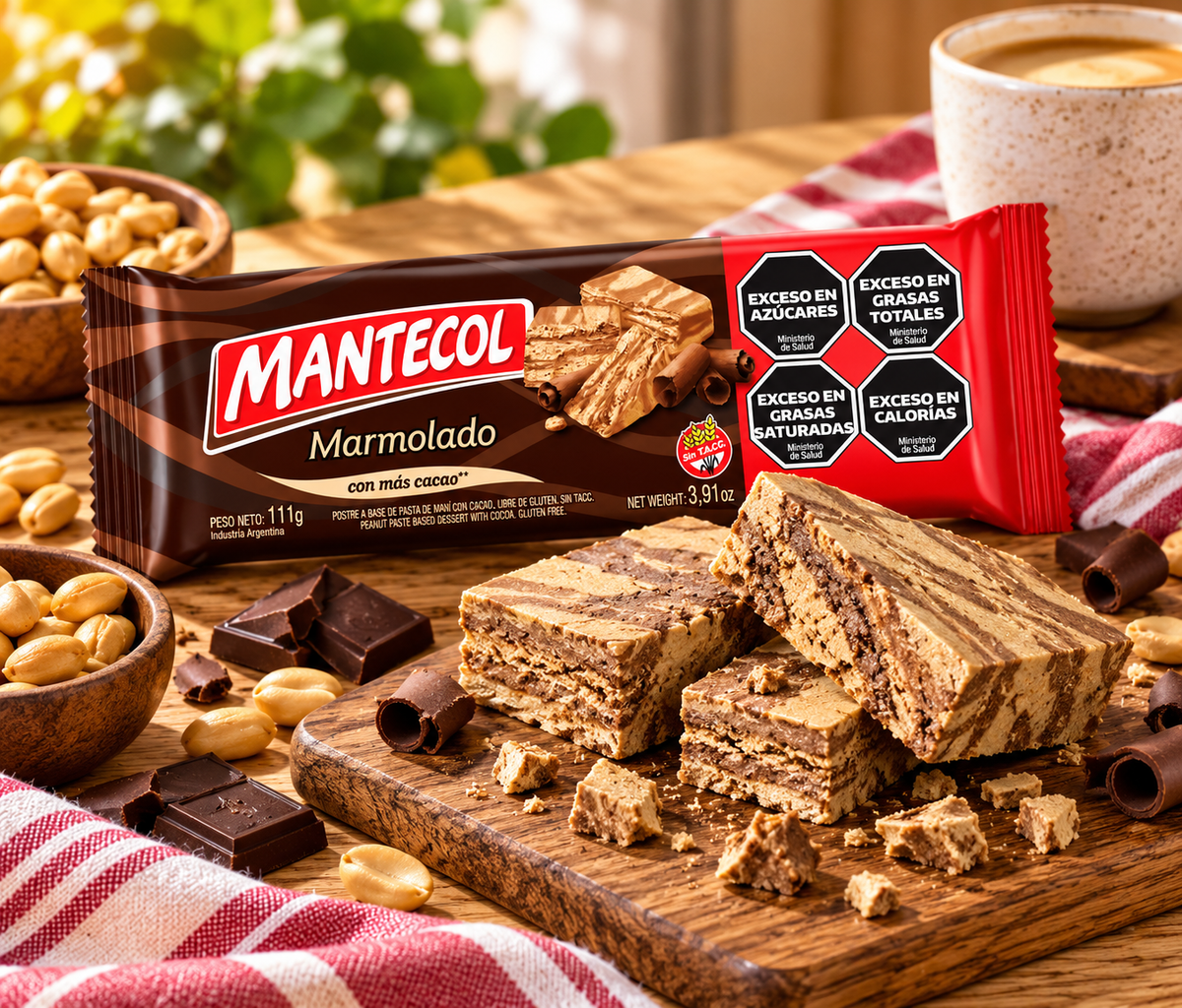 Mantecol Marmolado Peanut & Cocoa Dessert – 111 g