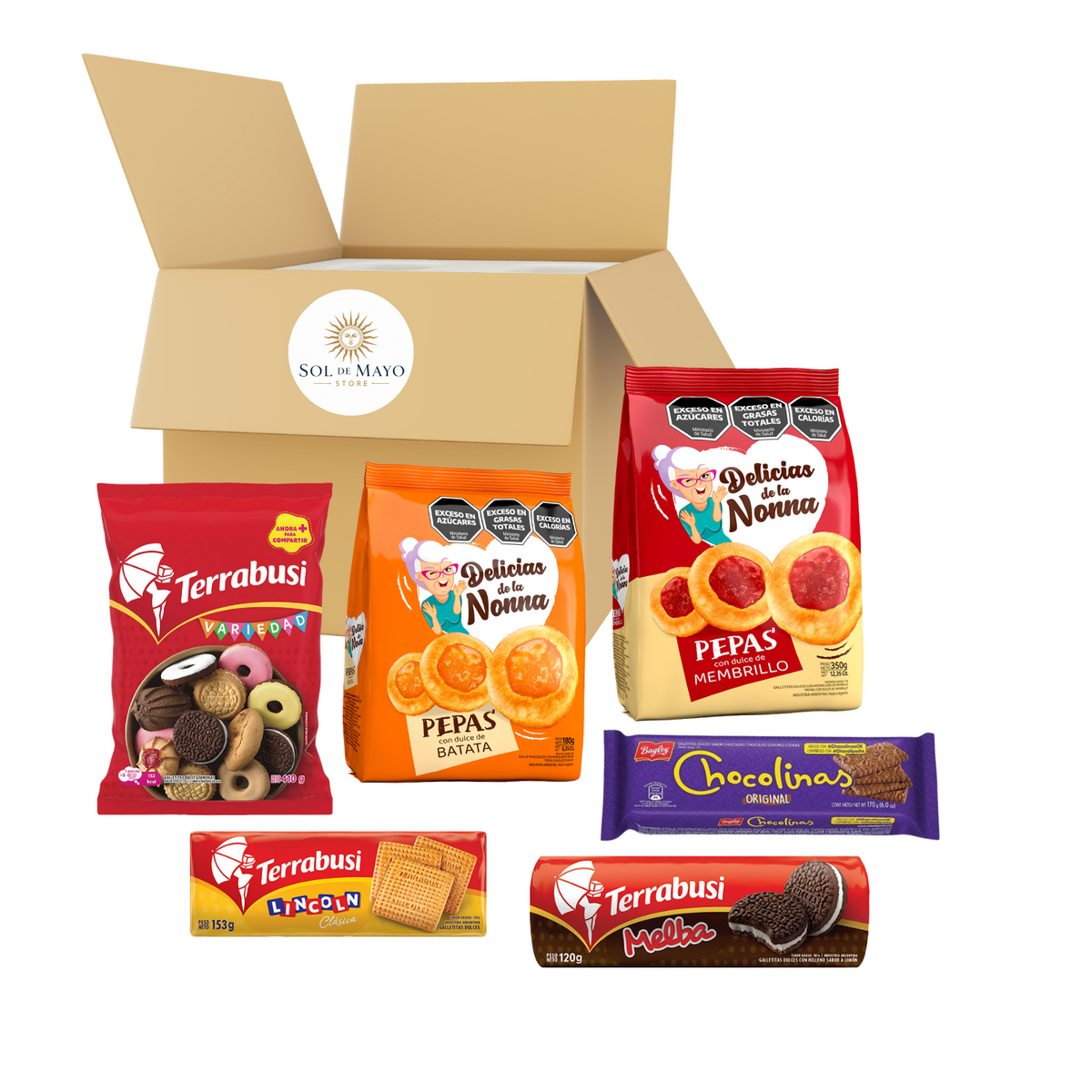 Classic Argentine Cookie & Biscuit Variety Box – Ultimate Snack Selection Set