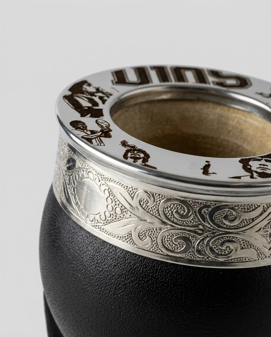 Mate Gourd — Engraved Rim Detail | Generated by Modelize