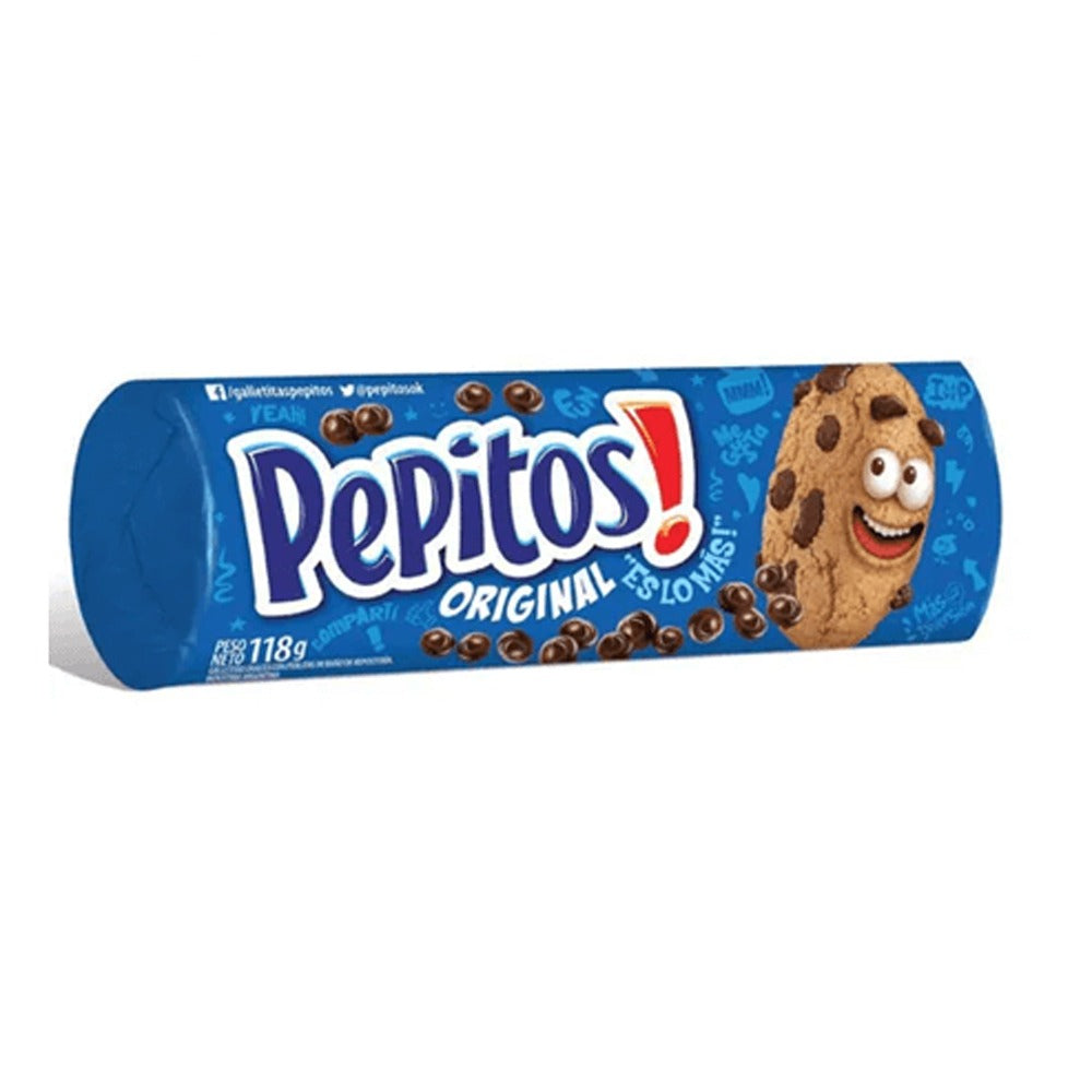 Pepitos Original Chocolate Chip Cookies – 118g | Argentine Cookies