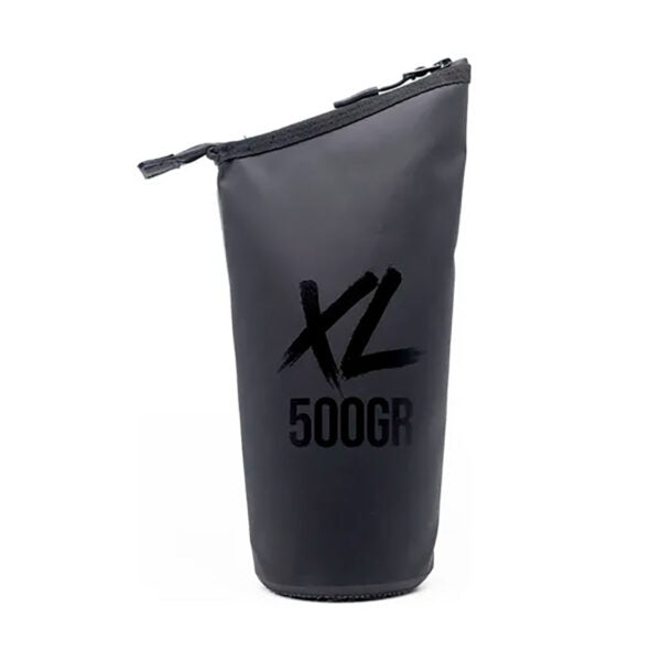Premium Matte Black Yerba Mate Pouch – Waterproof XL Yerbera Bag (500g Capacity)