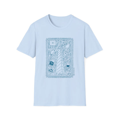 Argentina Icons Graphic T-Shirt – Argentine Culture & Traditions Tee