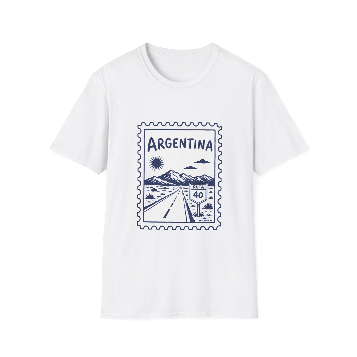 Argentina Travel Stamp T-Shirt — Vintage Road Trip Souvenir Tee