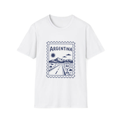 Argentina Travel Stamp T-Shirt — Vintage Road Trip Souvenir Tee