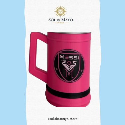 Argentine Soccer Beer Mug – 3D Printed with Aluminum Liner