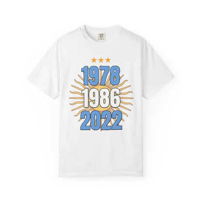 1978 1986 2022 Retro Commemorative T-Shirt