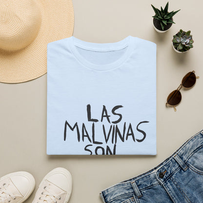T-Shirt — "Las Malvinas son Argentinas" Patriotic Graphic Tee