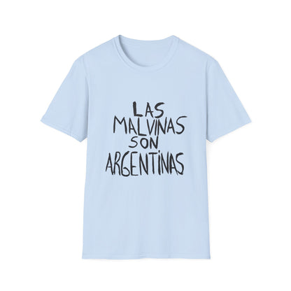 T-Shirt — "Las Malvinas son Argentinas" Patriotic Graphic Tee