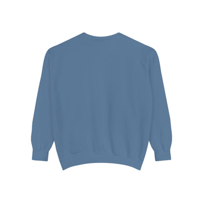 Sunburst Graphic Sweatshirt — Vintage Celestial Sun Crewneck