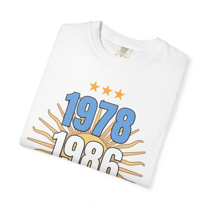 1978 1986 2022 Retro Commemorative T-Shirt
