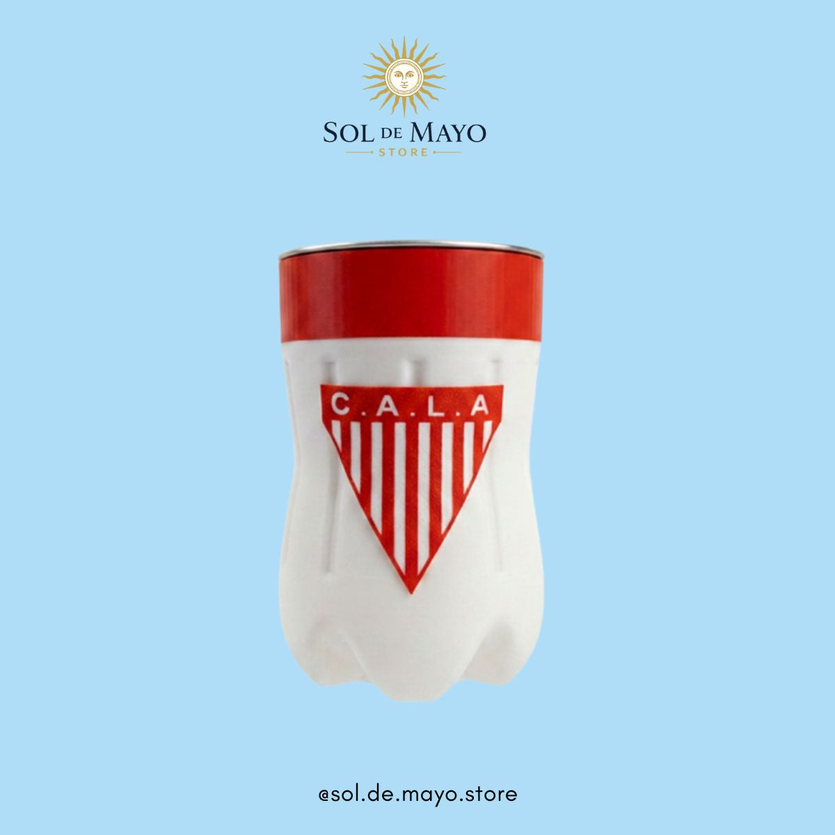Argentine Soccer Beer Mug – 3D Printed with Aluminum Liner
