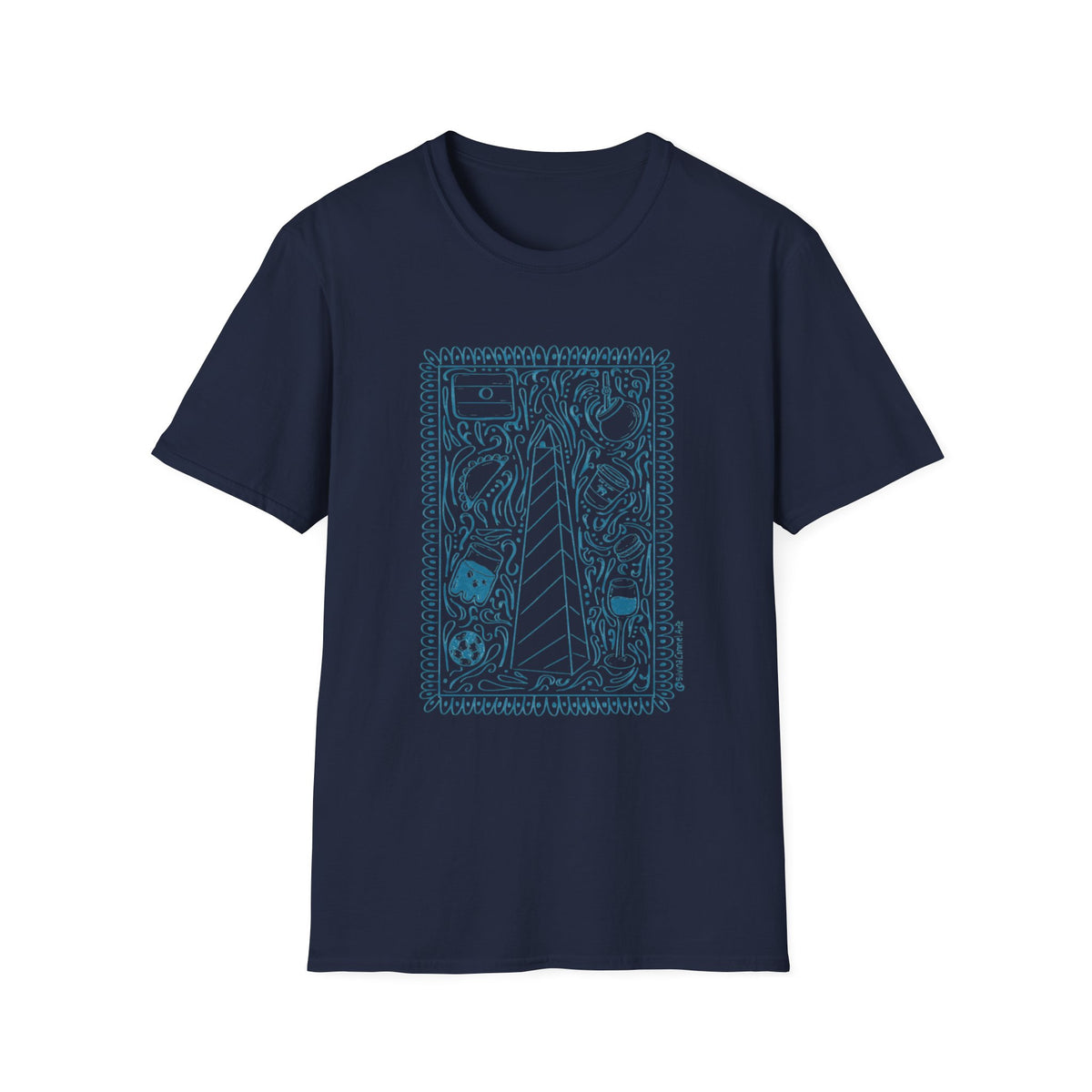Argentina Icons Graphic T-Shirt – Argentine Culture & Traditions Tee