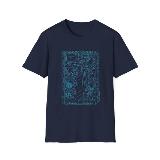 Argentina Icons Graphic T-Shirt – Argentine Culture & Traditions Tee