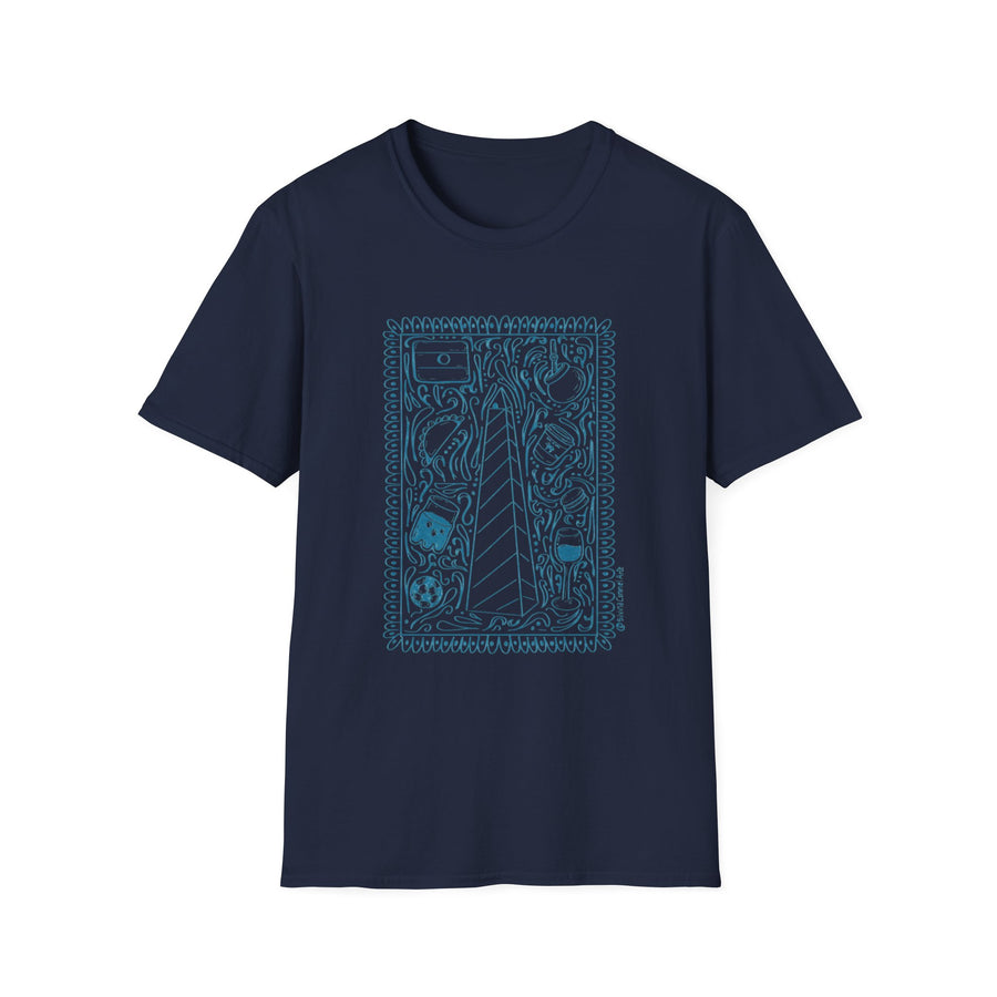 Argentina Icons Graphic T-Shirt – Argentine Culture & Traditions Tee