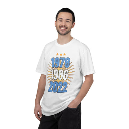 1978 1986 2022 Retro Commemorative T-Shirt