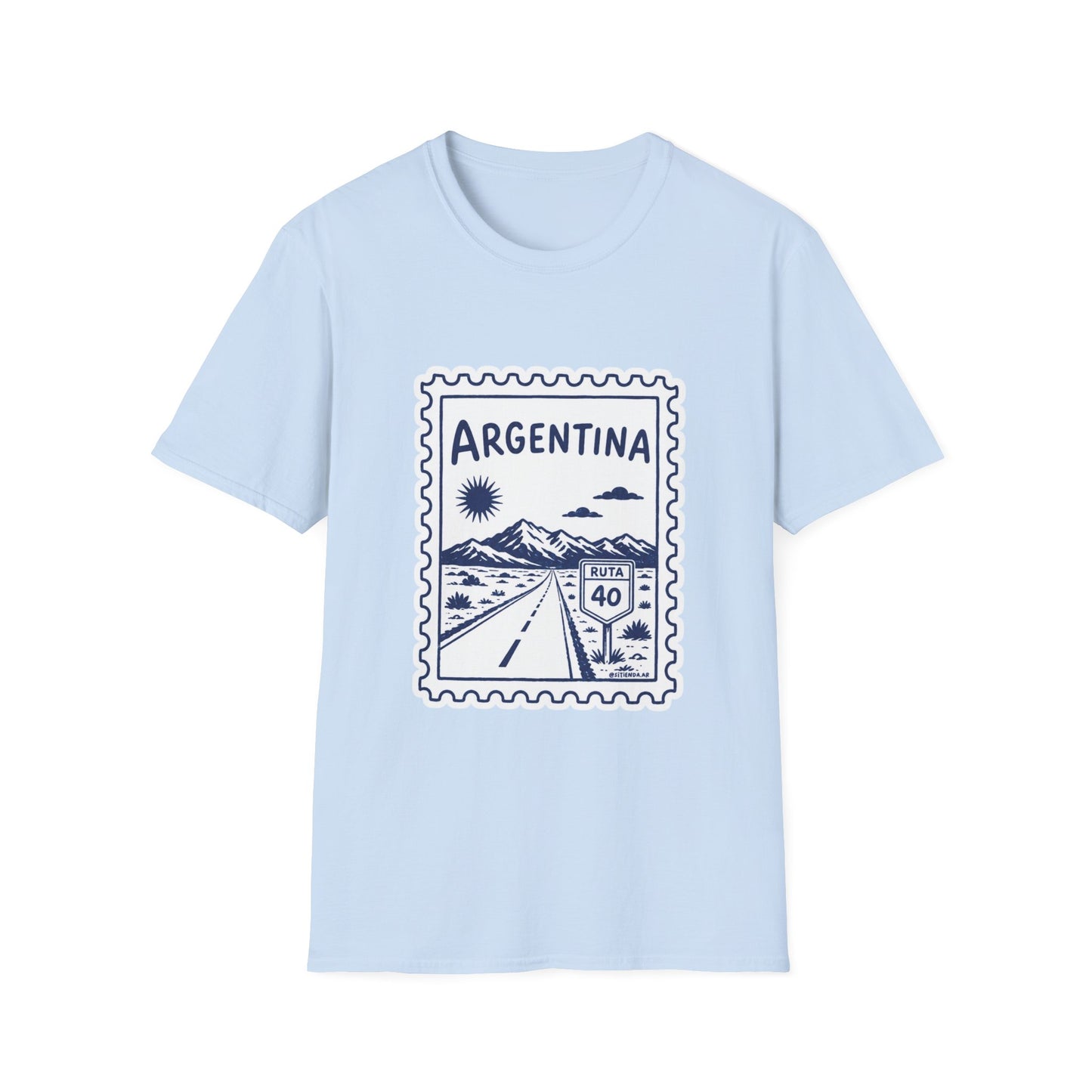 Argentina Travel Stamp T-Shirt — Vintage Road Trip Souvenir Tee