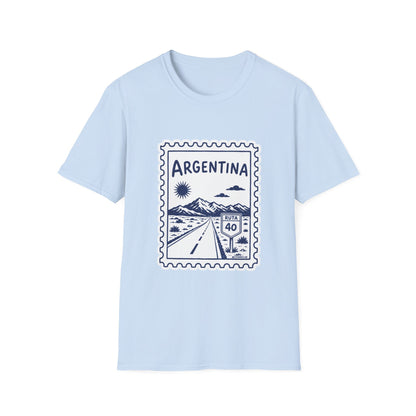 Argentina Travel Stamp T-Shirt — Vintage Road Trip Souvenir Tee