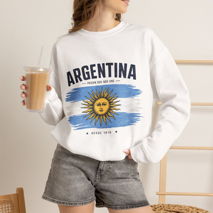 Argentina Sun Flag Crewneck Sweatshirt