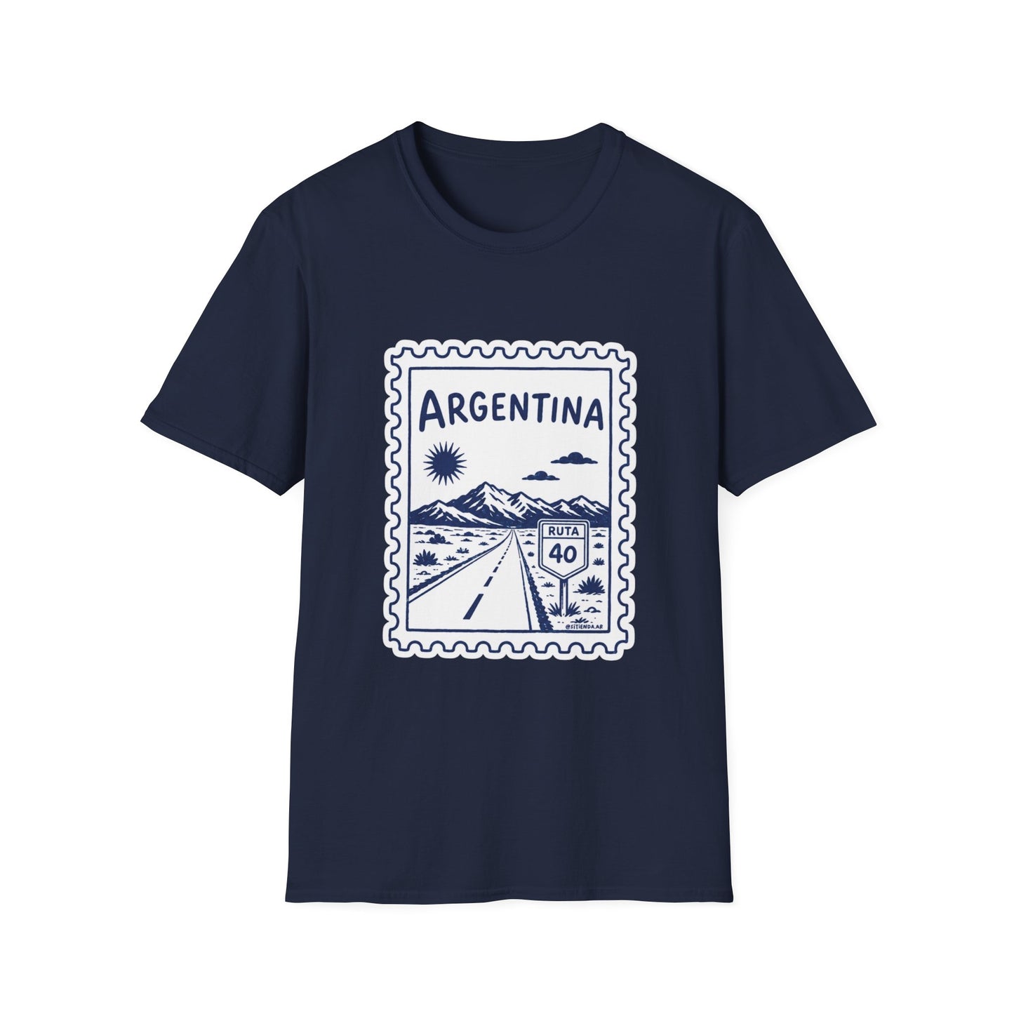Argentina Travel Stamp T-Shirt — Vintage Road Trip Souvenir Tee