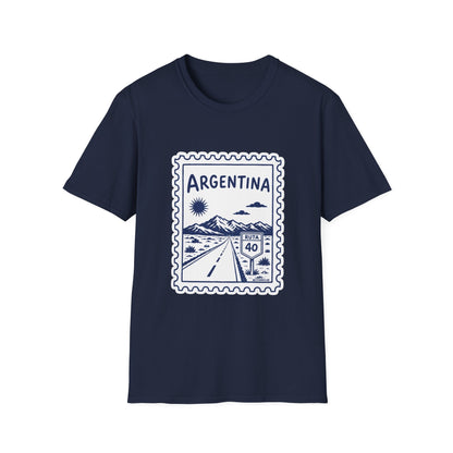 Argentina Travel Stamp T-Shirt — Vintage Road Trip Souvenir Tee