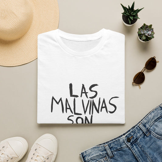 T-Shirt — "Las Malvinas son Argentinas" Patriotic Graphic Tee
