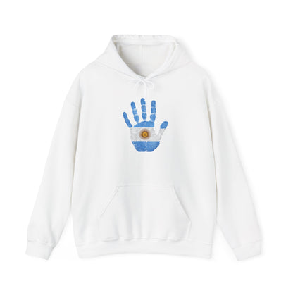 Argentina Mountain Sunrise Hoodie — Vintage Travel Graphic Pullover