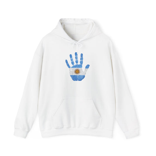 Argentina Mountain Sunrise Hoodie — Vintage Travel Graphic Pullover