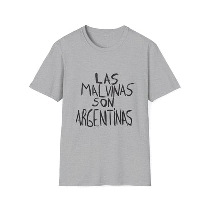 T-Shirt — "Las Malvinas son Argentinas" Patriotic Graphic Tee