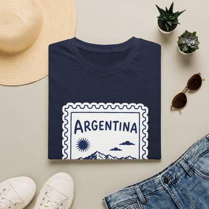 Argentina Travel Stamp T-Shirt — Vintage Road Trip Souvenir Tee