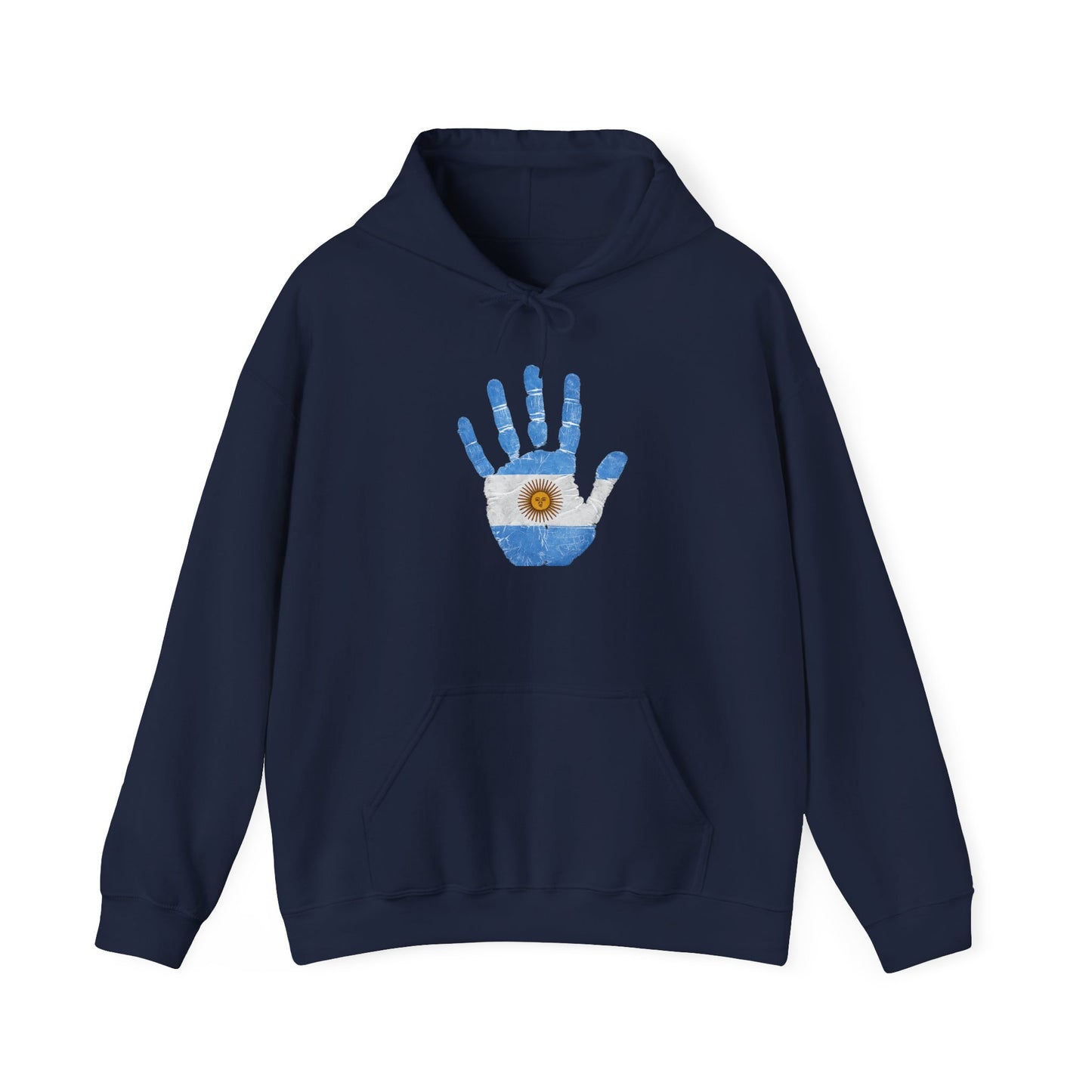 Argentina Mountain Sunrise Hoodie — Vintage Travel Graphic Pullover