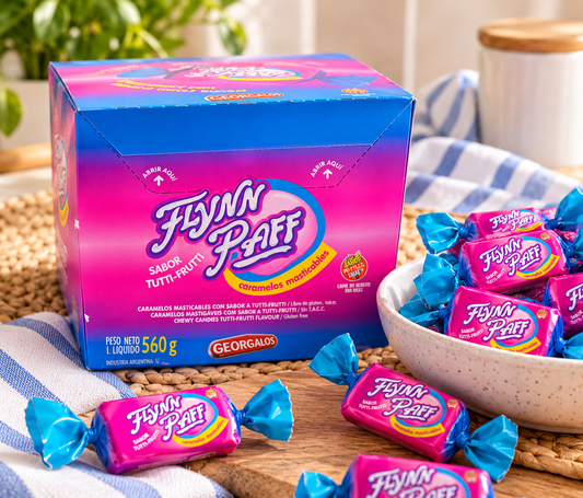 Georgalos Flynn Paff Tutti Frutti Chewy Candy – 560 g