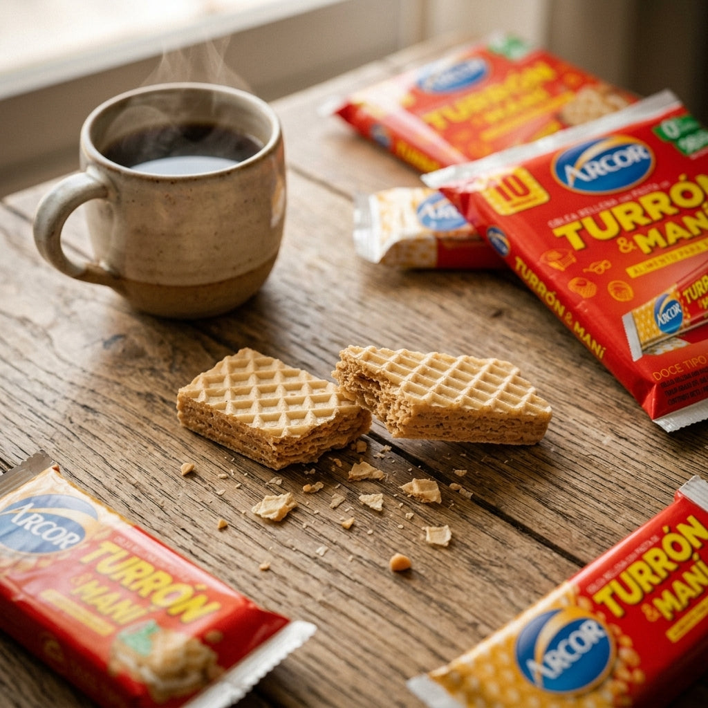 Multi-pack wafer snack bars — Afternoon Snack Lifestyle | Generated by Modelize