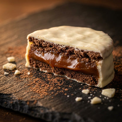 Gourmet confectionery packaging — Gourmet Cross-Section Detail | Generated by Modelize