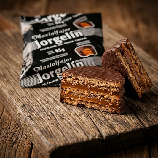 Confectionery / Alfajor — Triple Layer Cross-Section | Generated by Modelize