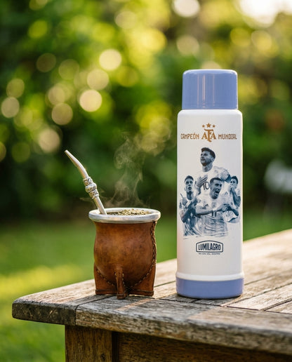 Insulated Thermos/Flask — Morning Mate Ritual | Generated by Modelize