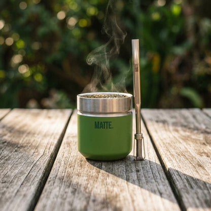 Thermal Mate Gourd and Bombilla Set — Morning Mate Ritual | Generated by Modelize