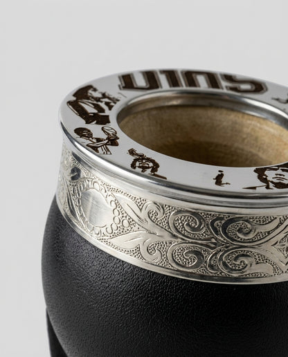 Mate Gourd — Engraved Rim Detail | Generated by Modelize