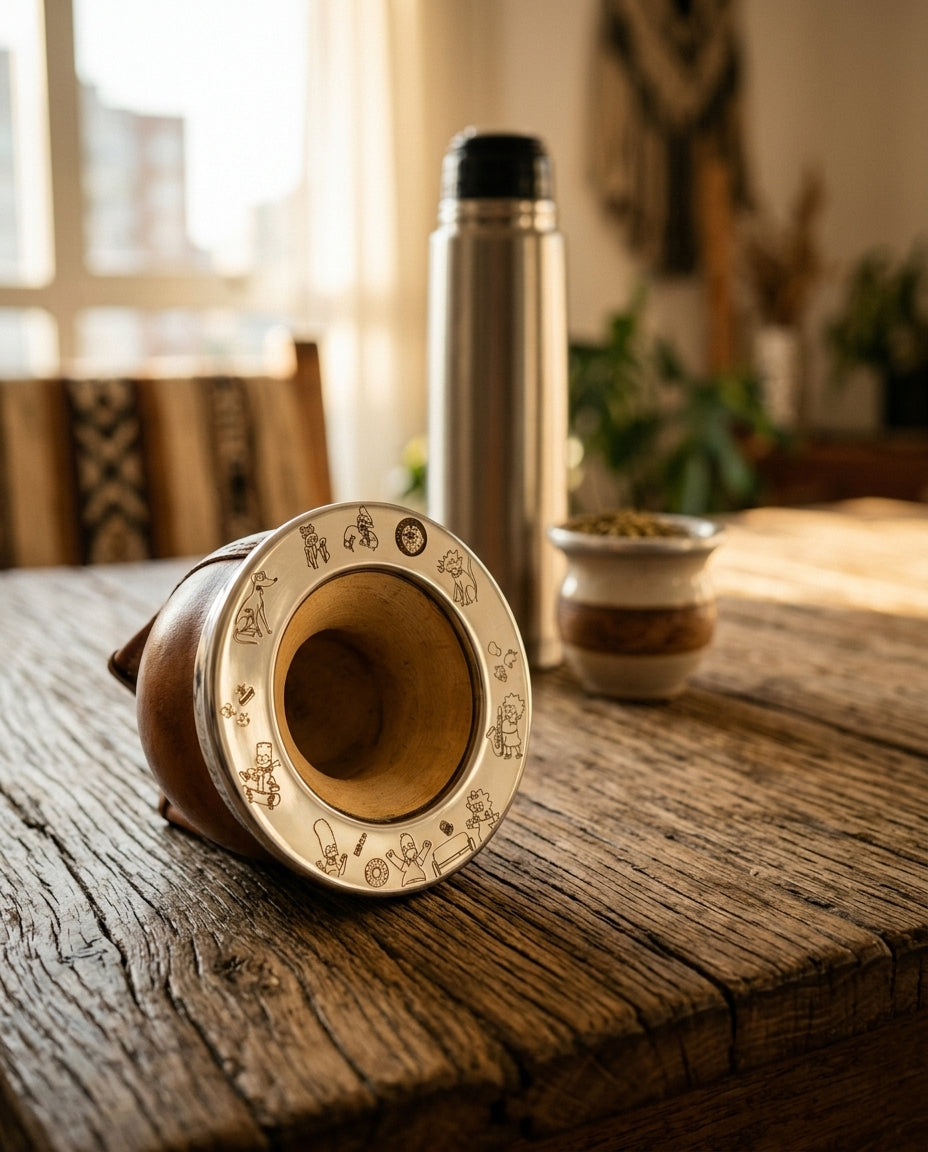 Mate Imperial Gourd — Traditional Lifestyle Context | Generated by Modelize