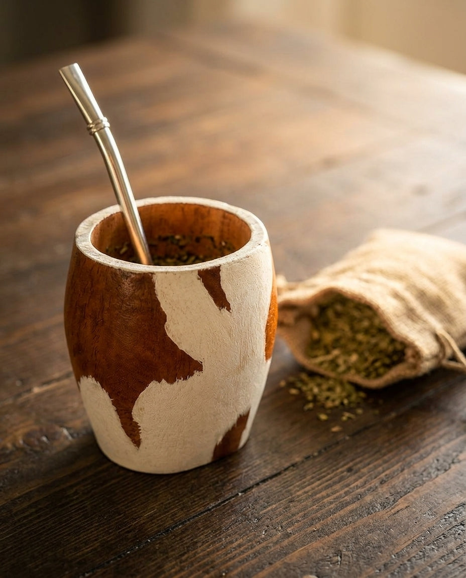 Mate gourd — Traditional Ritual Setting | Generated by Modelize