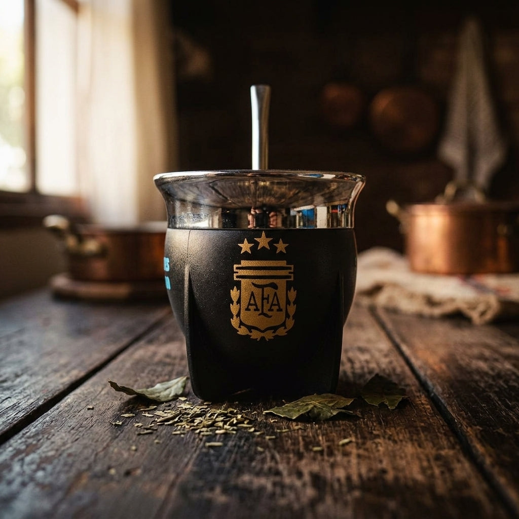 Imperial Torpedo Mate Gourd — Rustic Lifestyle Scene | Generated by Modelize