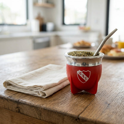 Mate gourd and straw set — Traditional Lifestyle Ritual | Generated by Modelize