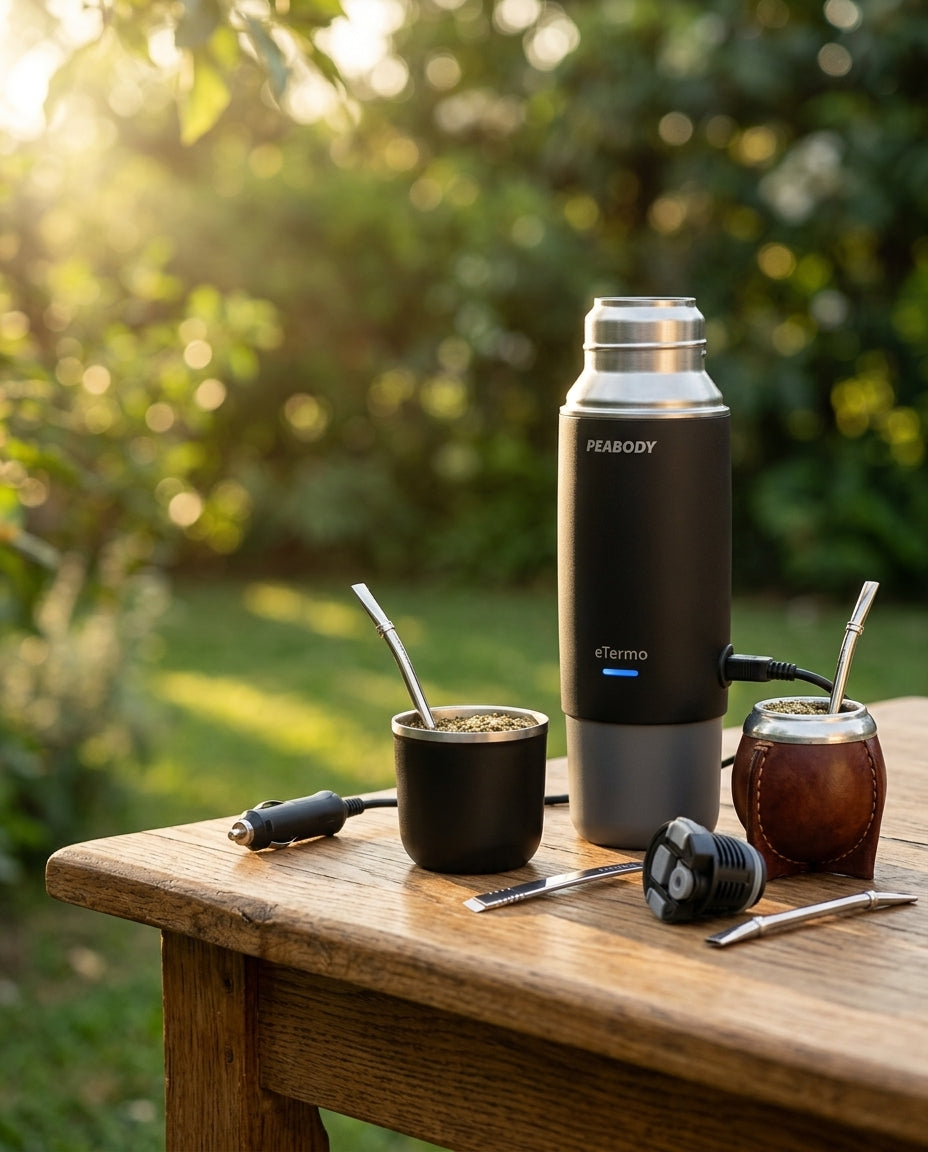 Electric Smart Thermos and Mate Kit — Morning Mate Ritual | Generated by Modelize