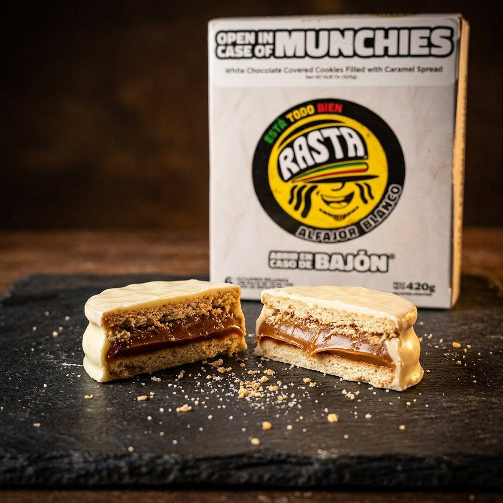 Confectionery / Snack Box — Alfajor Cross-Section | Generated by Modelize