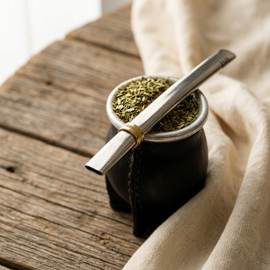 Mate filter straw (Bombilla) — usage_lifestyle | Generated by Modelize