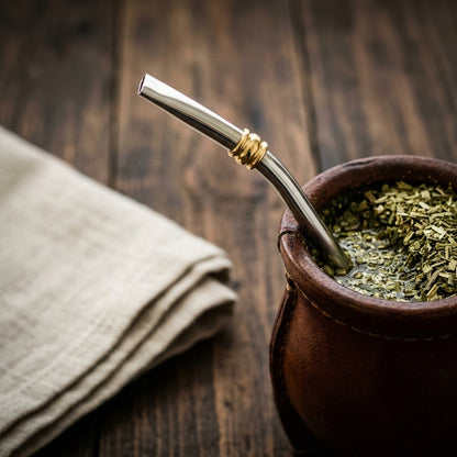 Mate filter straw (bombilla) — usage_lifestyle | Generated by Modelize