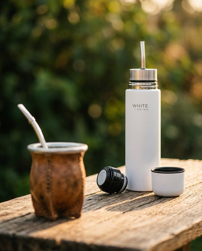 Insulated Mate Thermos — Morning Mate Ritual | Generated by Modelize