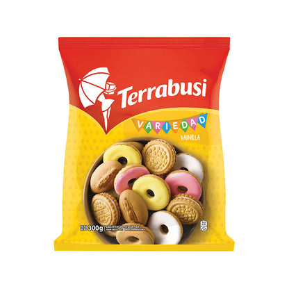 Terrabusi Variedad Vainilla – Assorted Vanilla Cookies, 300g
