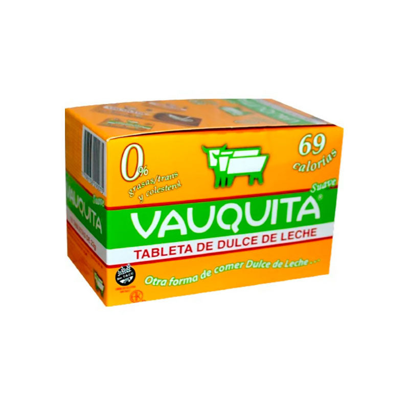 Vauquita Light Dulce de Leche Tablets Box (18-Pack) – 13.97 oz (396g)