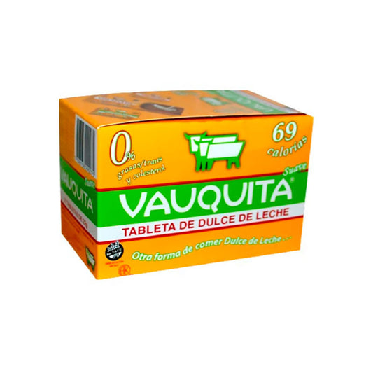 Vauquita Light Dulce de Leche Tablets Box (18-Pack) – 13.97 oz (396g)